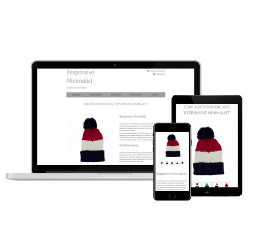 Ebay template responsive - ebay,