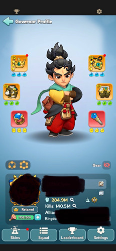 Kingshot whale account kingdom - whale,